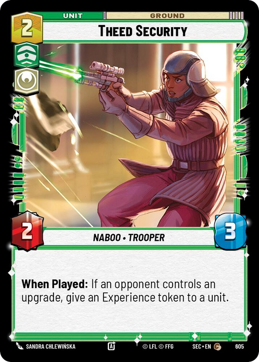 【SEC0605/EN】Theed Security (Foil)