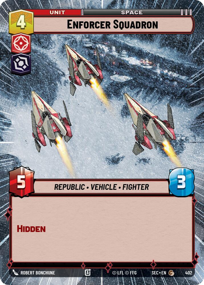 【SEC0402/EN】Enforcer Squadron (Hyperspace)