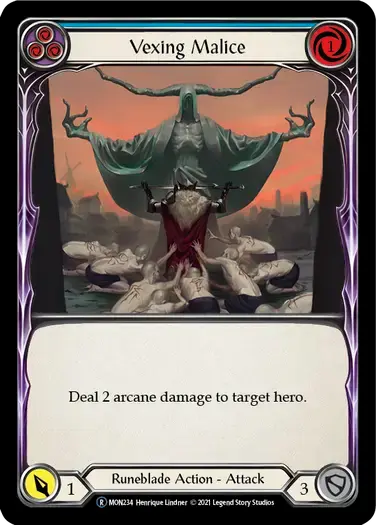 【U-MON234/EN】Vexing Malice[Blue]