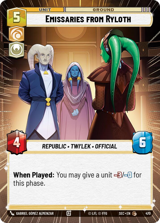 【SEC0470/EN】Emissaries from Ryloth (Hyperspace)