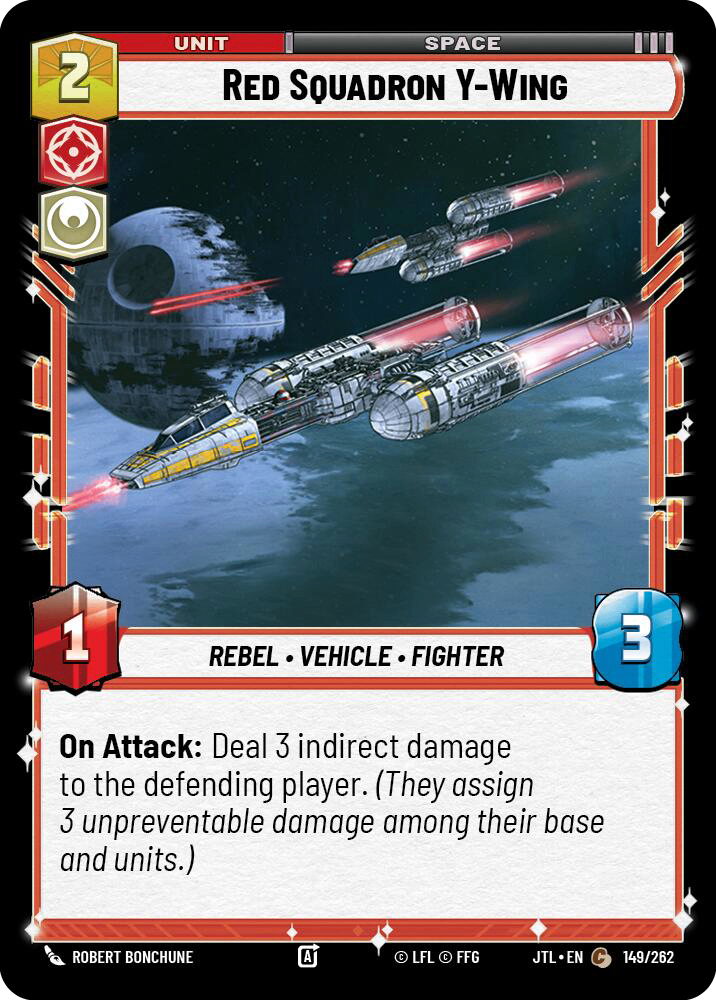 【JTL647/EN】Red Squadron Y-Wing(Foil)
