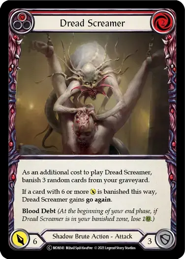 【U-MON141/EN/RF】Dread Screamer[Red]