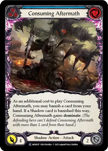 【U-MON197/EN】Consuming Aftermath[Blue]