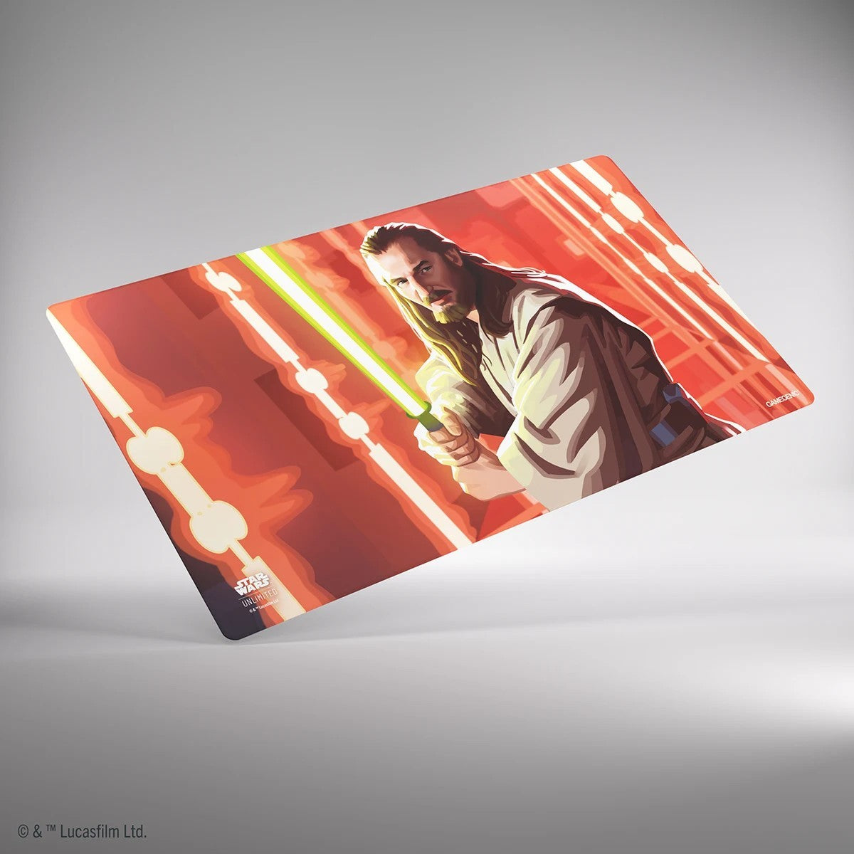 【GAMEGENIC】SWU GAME MAT - Qui-Gon Jinn※配送方法はゆうパックをご選択ください