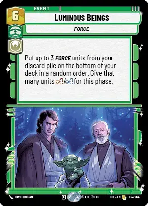 【LOF606/EN】Luminous Beings(Foil)