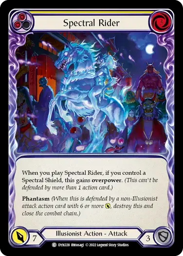 【DYN228/EN/RF】Spectral Rider[Yellow]