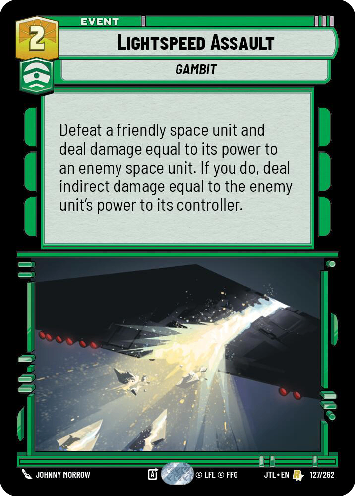【JTL625/EN】Lightspeed Assault(Foil)