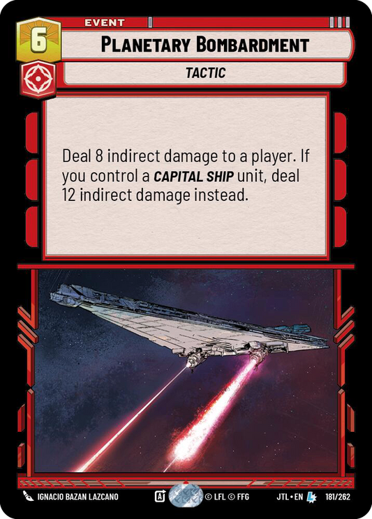 【JTL679/EN】Planetary Bombardment(Foil)
