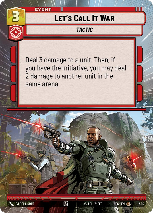 【SEC0444/EN】Let's Call It War (Hyperspace)