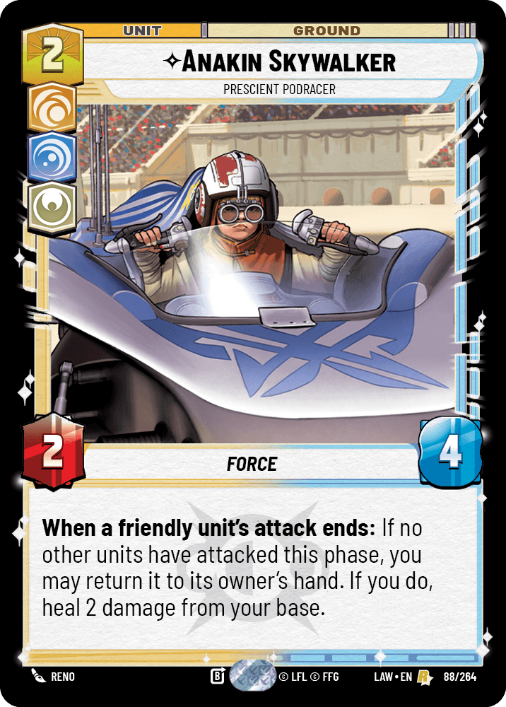 【LAW088/EN】Anakin Skywalker - Prescient Podracer