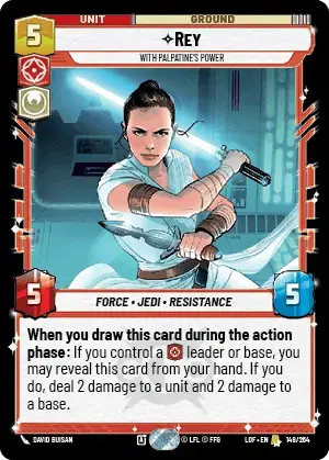 【LOF148/EN】Rey - With Palpatine's Power