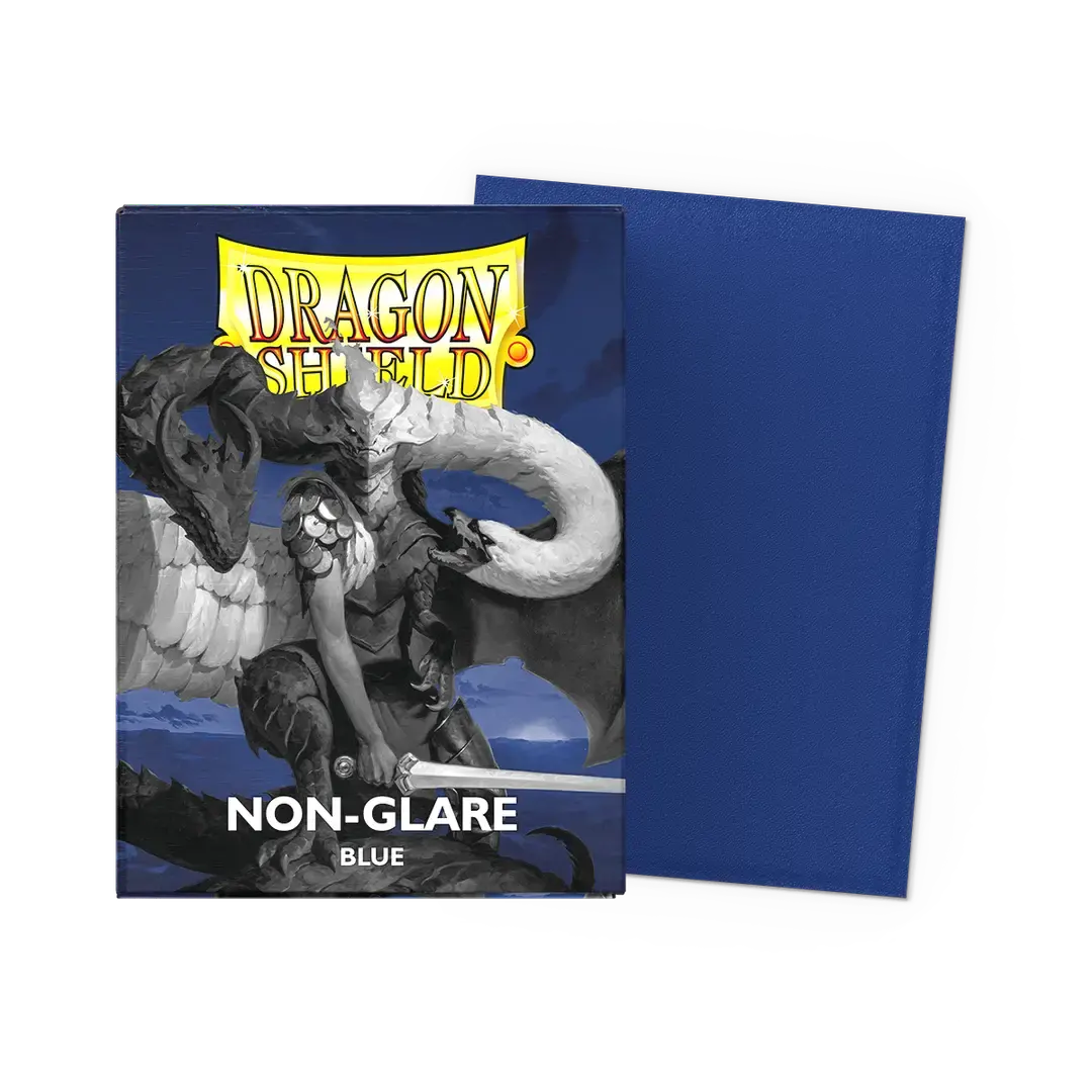 【Dragon Shield】Matte Non Glare - Blue(スタンダードサイズ/100枚入り)※配送方法はゆうパックをご選択ください