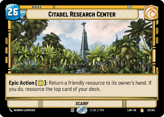 【LAW029/EN】Citadel Research Center