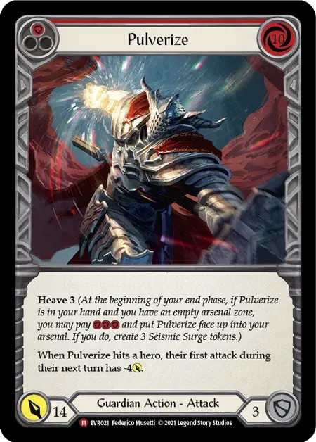 【EVR021/EN】Pulverize