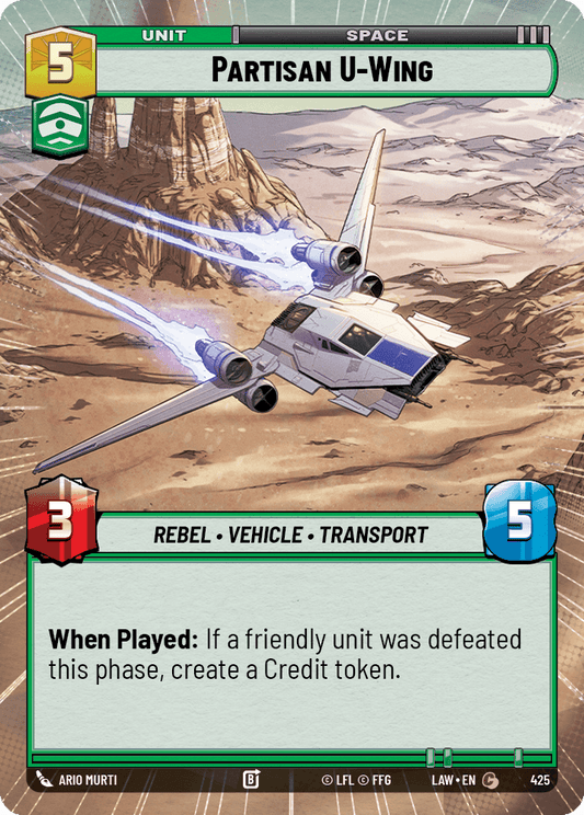 【LAW425/EN】Partisan U-Wing (Hyperspace)