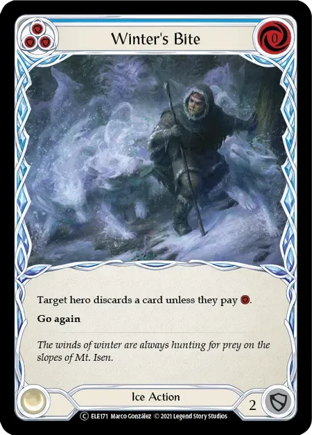 【U-ELE171/EN】Winter's Bite[Blue]