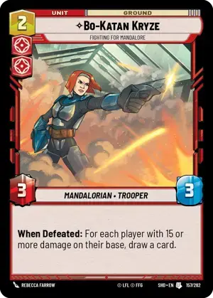 【SHD157/EN】Bo-Katan Kryze - Fighting For Mandalore (FOIL)