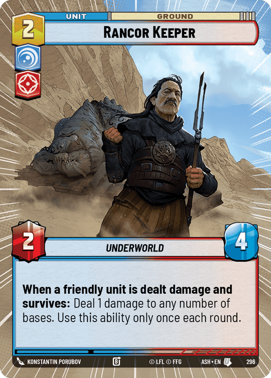 【ASH296/EN】Rancor Keeper (Hyperspace)