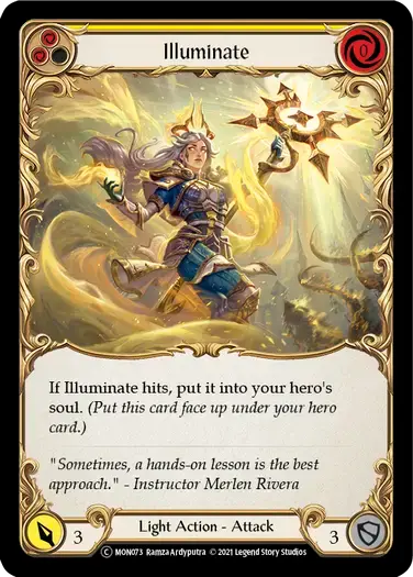【U-MON073/EN】Illuminate[Yellow]