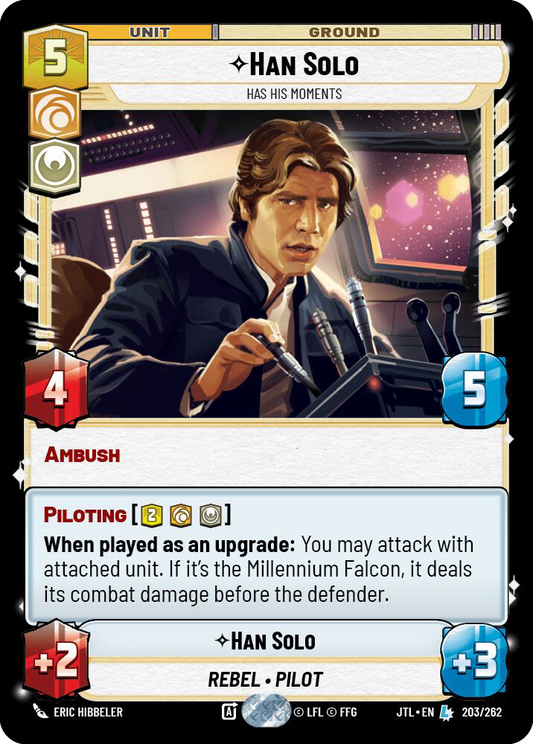 【JTL701/EN】Han Solo - Has His Moments(Foil)