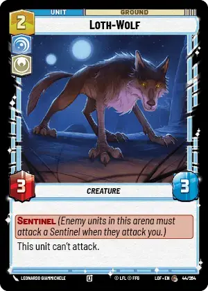 【LOF546/EN】Loth-Wolf(Foil)