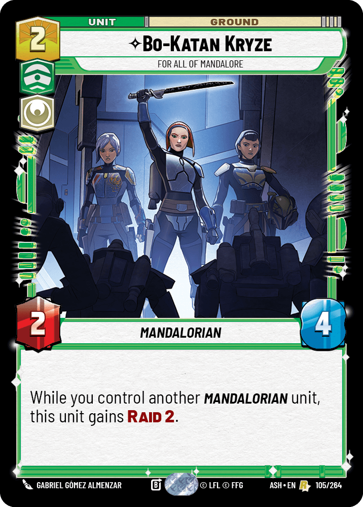 【ASH105/EN】Bo-Katan Kryze - For All of Mandalore