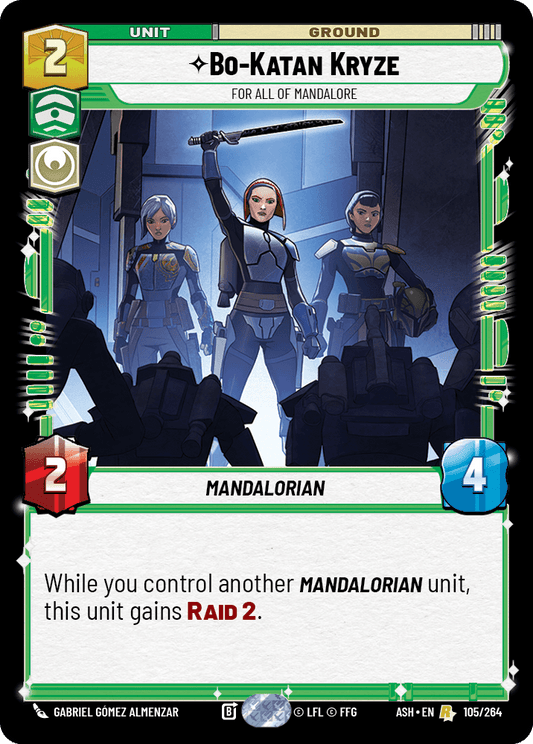 【ASH105/EN】Bo-Katan Kryze - For All of Mandalore