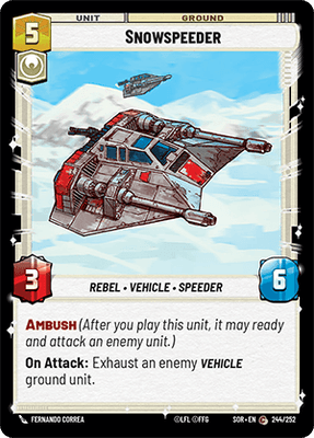【傷あり特価】【SOR244/EN】Snowspeeder