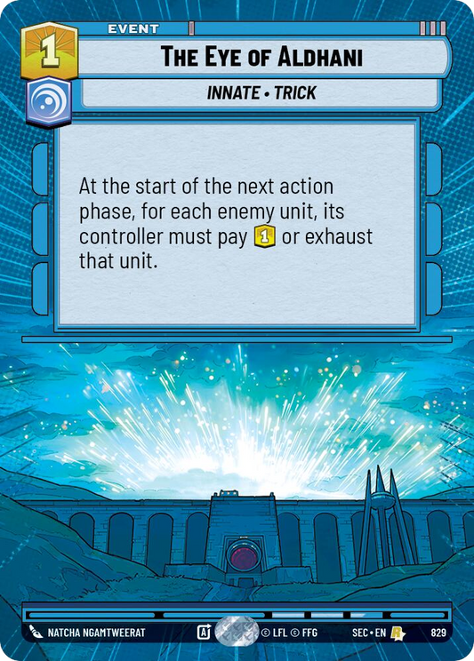 【SEC0829/EN】The Eye of Aldhani (Hyperspace/Foil)