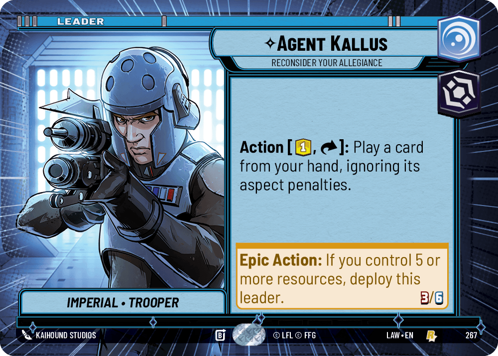 【LAW267/EN】Agent Kallus - Reconsider Your Allegiance (Hyperspace)