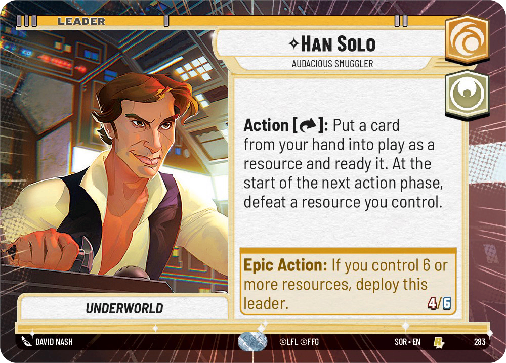 【SOR283/EN】Han Solo - Audacious Smuggler (HYPERSPACE)