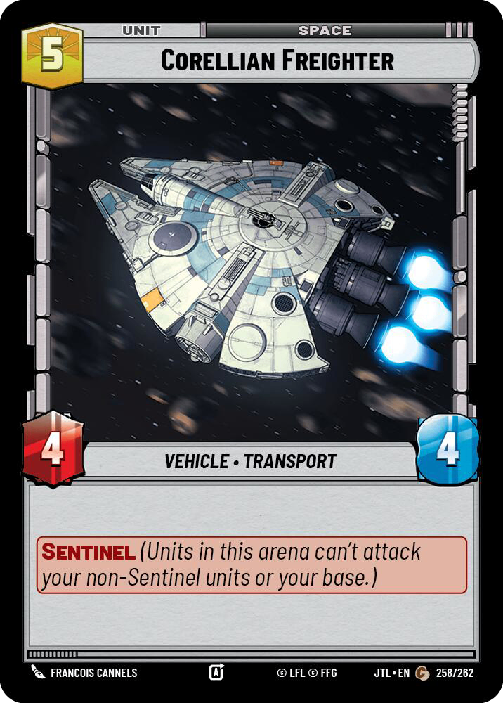【JTL756/EN】Corellian Freighter(Foil)