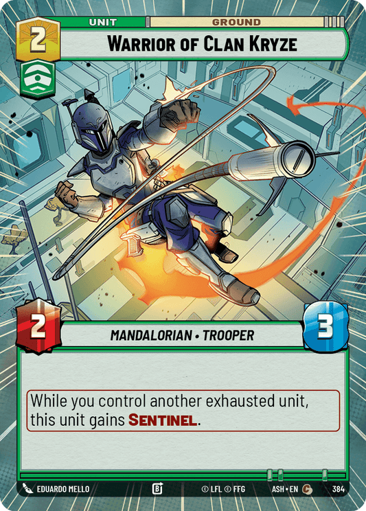 【ASH384/EN】Warrior of Clan Kryze (Hyperspace)