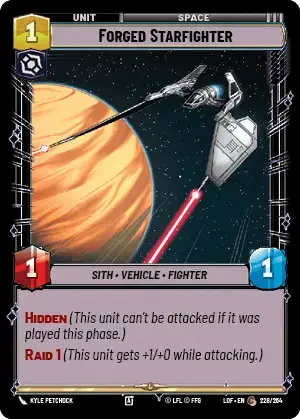 【LOF228/EN】Forged Starfighter