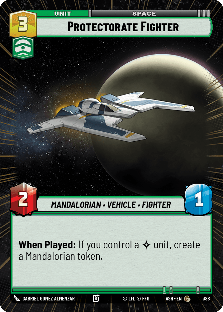 【ASH388/EN】Protectorate Fighter (Hyperspace)