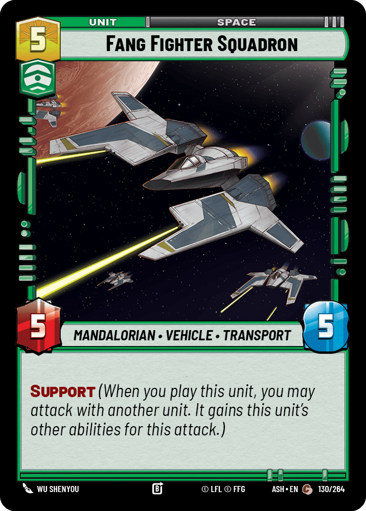 【ASH130/EN】Fang Fighter Squadron