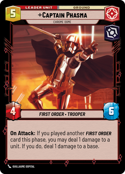 【JTL010/EN】Captain Phasma - Chrome Dome