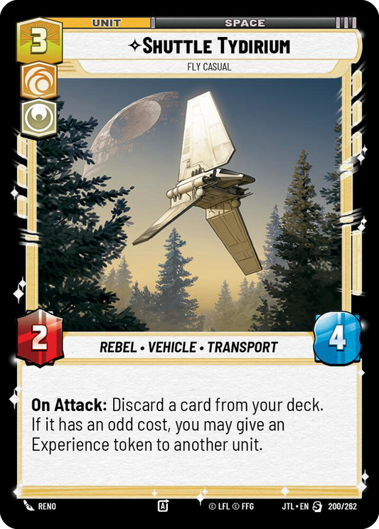 【JTL698/EN】Shuttle Tydirium - Fly Casual(Foil)