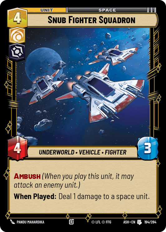 【ASH194/EN】Snub Fighter Squadron