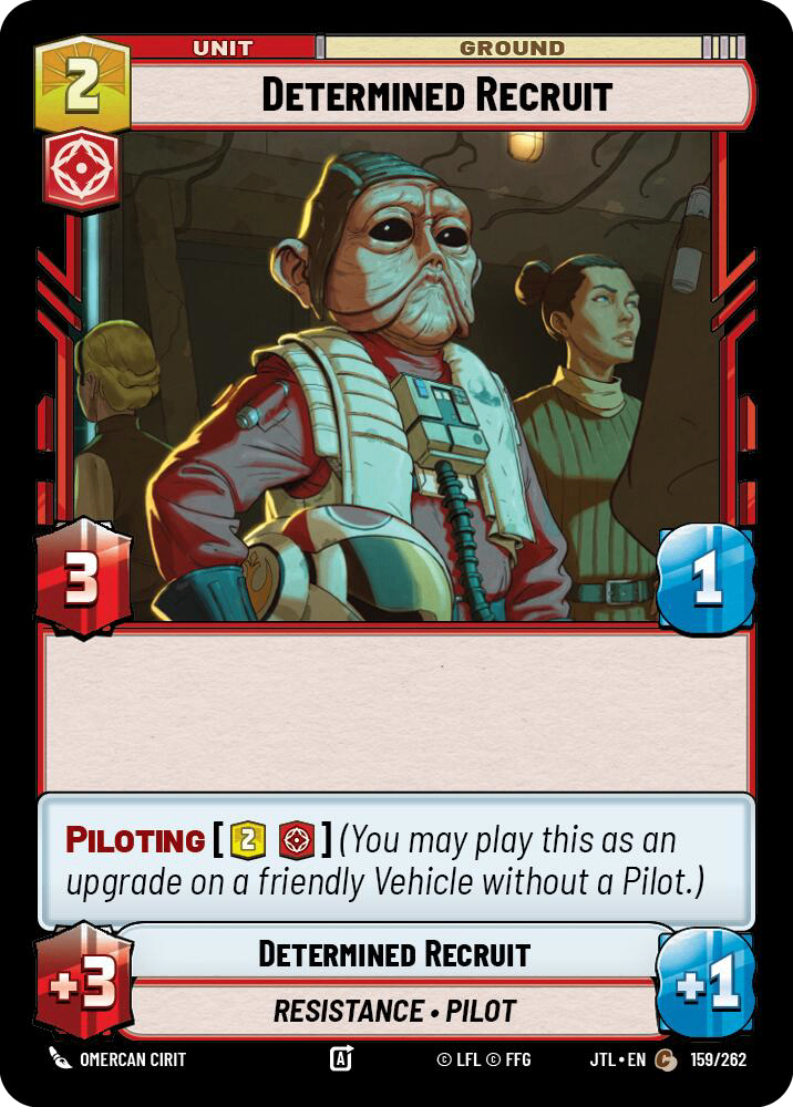 【JTL657/EN】Determined Recruit(Foil)