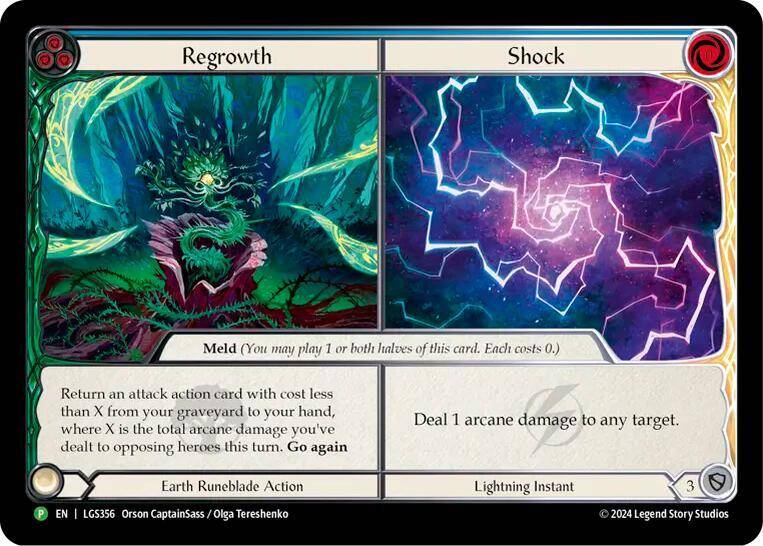【LGS356/EN/CF】Regrowth+Shock/新たな成長+ショック