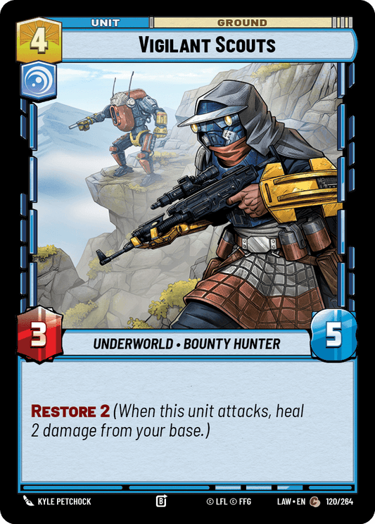 【LAW120/EN】Vigilant Scouts