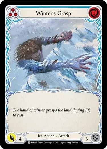 【ELE162/EN/RF】Winter's Grasp[Blue]