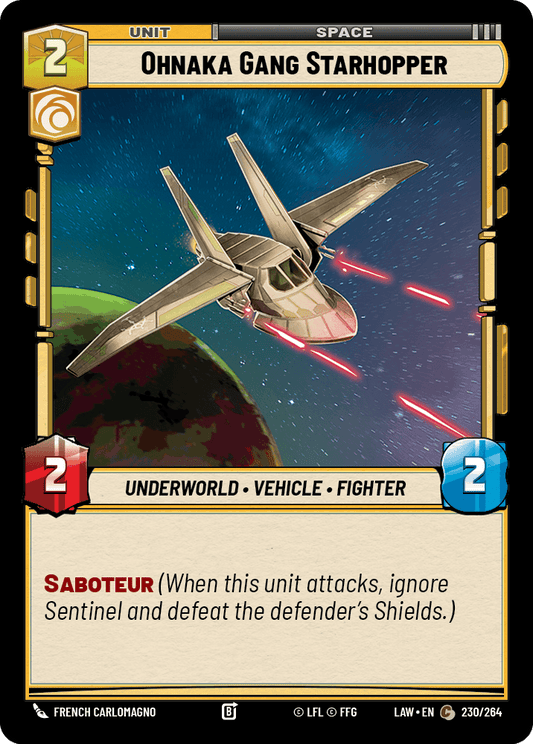 【LAW230/EN】Ohnaka Gang Starhopper