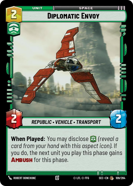 【SEC0109/EN】Diplomatic Envoy