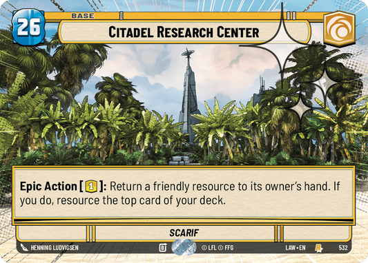 【LAW532/EN】Citadel Research Center (Hyperspace/Foil)