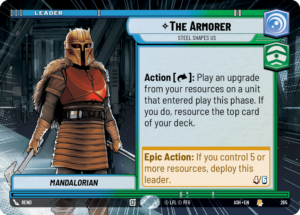 【ASH265/EN】The Armorer - Steel Shapes Us (Hyperspace)