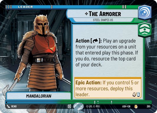 【ASH265/EN】The Armorer - Steel Shapes Us (Hyperspace)