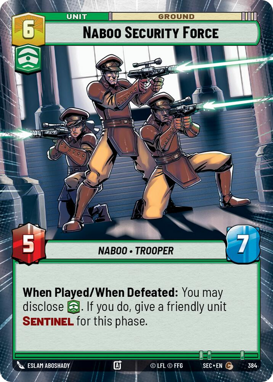 【SEC0384/EN】Naboo Security Force (Hyperspace)