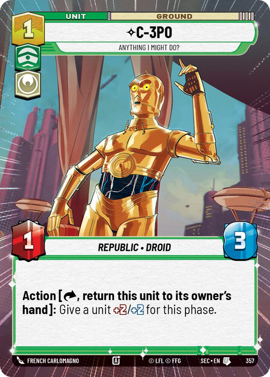 【SEC0357/EN】C-3PO - Anything I Might Do? (Hyperspace)